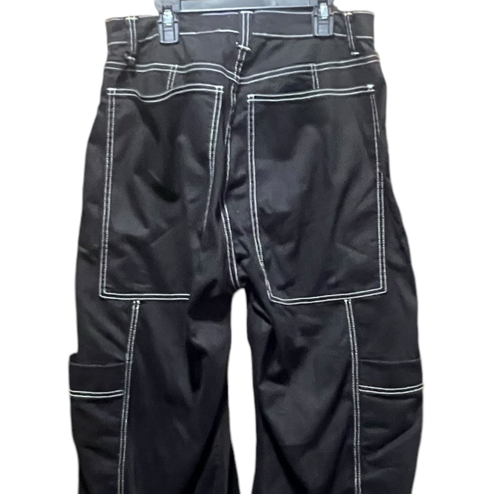 Aphrodite Black Pocket‎ Cargo Pants Size 11 - Picture 8 of 11